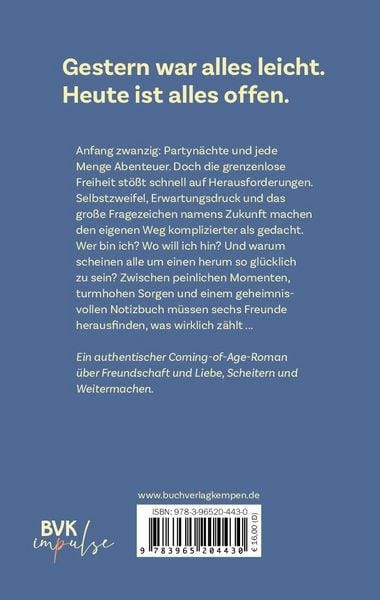 Produktbild: Und morgen dann erwachsen