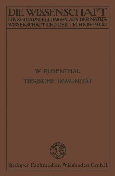 Produktbild: Tierische Immunit&auml;t
