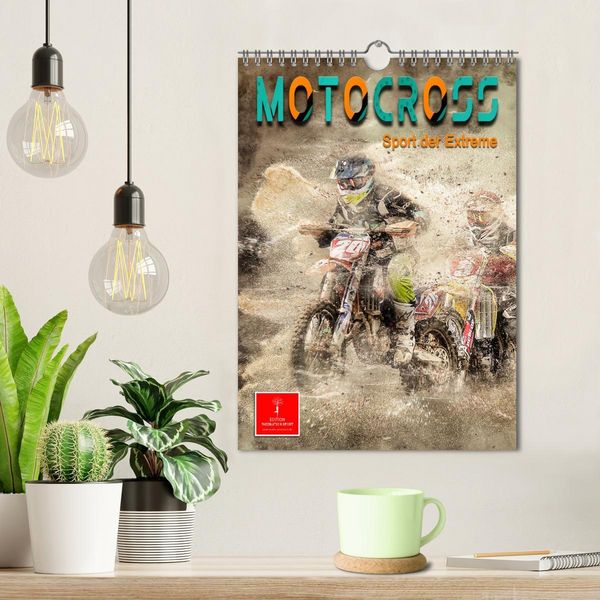 Produktbild: Motocross - Sport der Extreme (Wandkalender 2026 DIN A4 hoch), CALVENDO Monatskalender