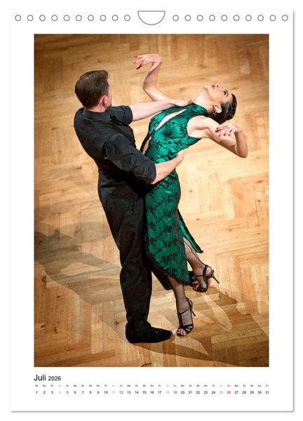 Produktbild: The Art Of Tango (Wandkalender 2026 DIN A4 hoch), CALVENDO Monatskalender