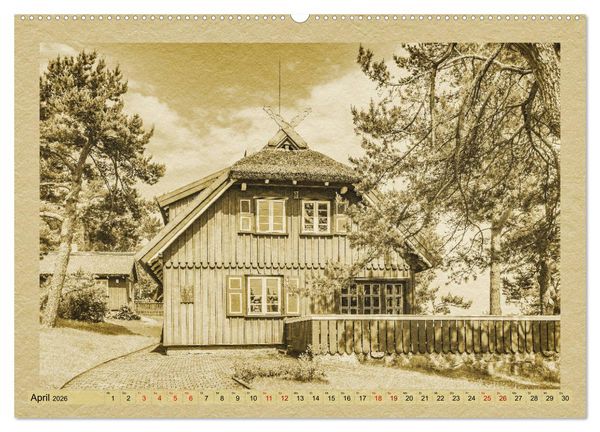 Produktbild: Das Baltikum - Ein Kalender im Zeitungsstil (Wandkalender 2026 DIN A2 quer), CALVENDO Monatskalender