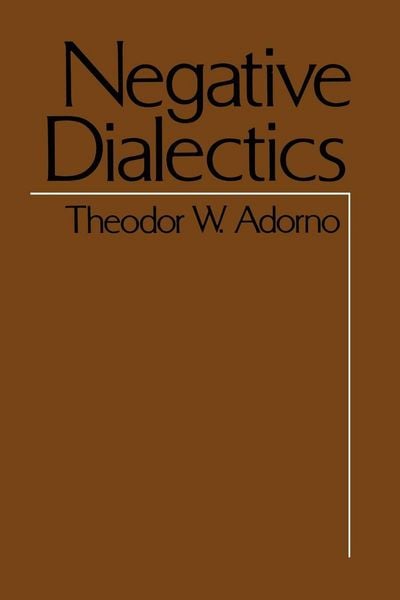 Produktbild: Negative Dialectics