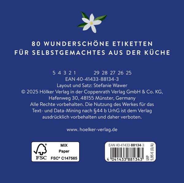 Produktbild: K&uuml;chenetiketten - Portugiesische Fliesen