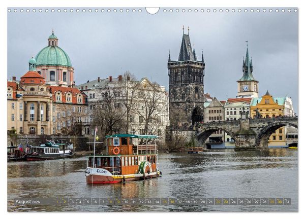 Produktbild: Boote mit Kulisse (Wandkalender 2026 DIN A3 quer), CALVENDO Monatskalender