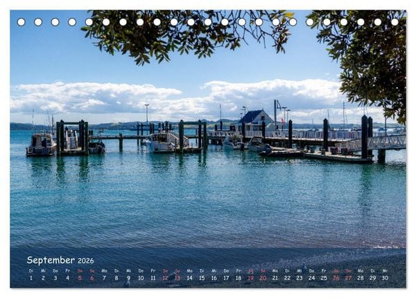 Produktbild: Magische Orte: Neuseeland (Tischkalender 2026 DIN A5 quer), CALVENDO Monatskalender