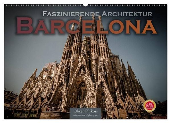 Produktbild: Barcelona - Faszinierende Architektur (Wandkalender 2026 DIN A2 quer), CALVENDO Monatskalender