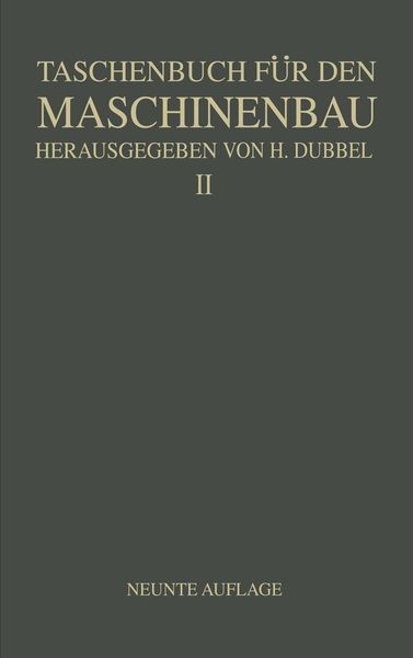 Produktbild: Taschenbuch f&uuml;r den Maschinenbau
