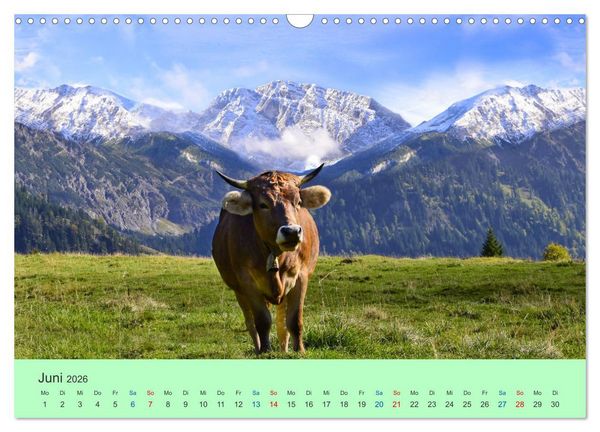 Produktbild: Zauber der Alpen (Wandkalender 2026 DIN A3 quer), CALVENDO Monatskalender