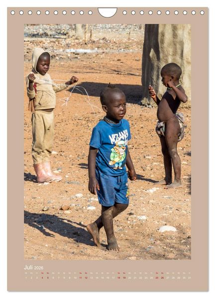 Produktbild: Besuch bei den Himbas - Namibia (Wandkalender 2026 DIN A4 hoch), CALVENDO Monatskalender