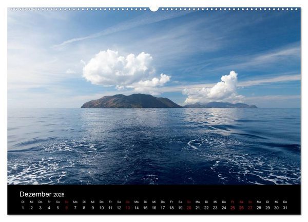Produktbild: Liparische Inseln (hochwertiger Premium Wandkalender 2026 DIN A2 quer), Kunstdruck in Hochglanz
