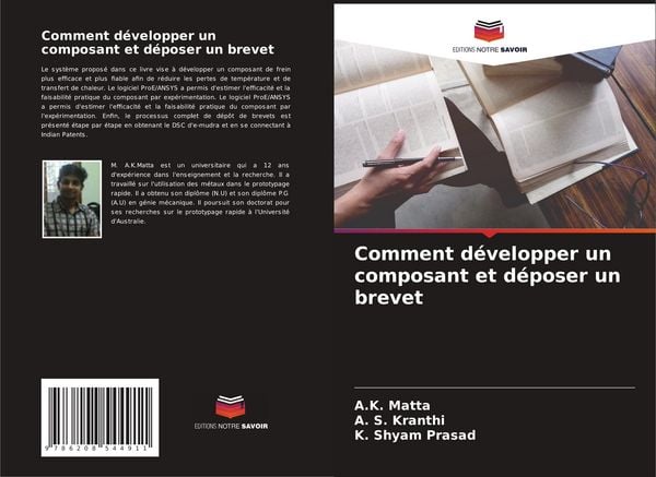 Produktbild: Comment d&eacute;velopper un composant et d&eacute;poser un brevet