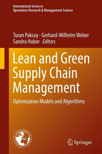 Produktbild: Lean and Green Supply Chain Management