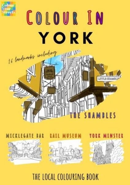 Produktbild: York Colouring Book (A4)