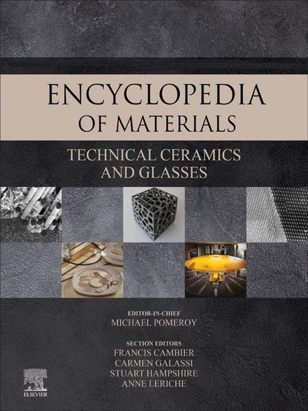 Produktbild: Encyclopedia of Materials: Technical Ceramics and Glasses