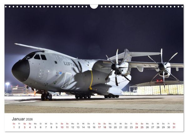 Produktbild: Flugzeugimpressionen auf dem Flughafen (Wandkalender 2026 DIN A3 quer), CALVENDO Monatskalender