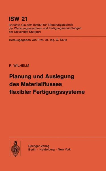 Produktbild: Planung und Auslegung des Materialflusses flexibler Fertigungssysteme