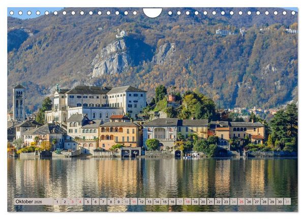 Produktbild: Italiens romantische Seen (Wandkalender 2026 DIN A4 quer), CALVENDO Monatskalender
