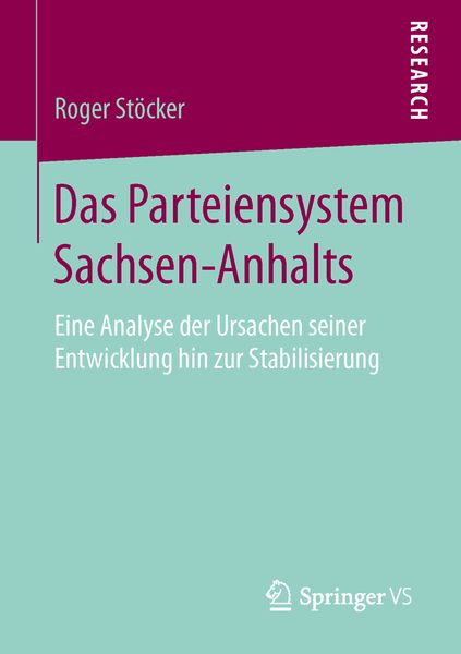 Produktbild: Das Parteiensystem Sachsen-Anhalts