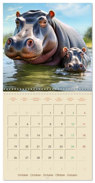 Produktbild: Let's go on Safari - Animal babies in Africa (Wall Calendar 2026 12 &times; 12 Inch) CALVENDO 12 Month Wall Calendar