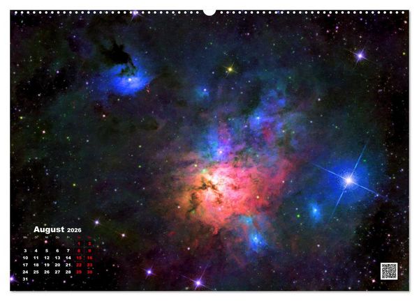 Produktbild: Neue Astrofotos von Stefan Ziegenbalg (hochwertiger Premium Wandkalender 2026 DIN A2 quer), Kunstdruck in Hochglanz