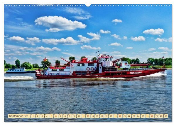 Produktbild: Feuerwehr - Eins&auml;tze (hochwertiger Premium Wandkalender 2026 DIN A2 quer), Kunstdruck in Hochglanz