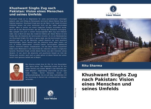 Produktbild: Khushwant Singhs Zug nach Pakistan: Vision eines Menschen und seines Umfelds