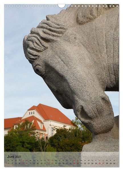 Produktbild: MEIN HALLE / SAALE (Wandkalender 2027 DIN A3 hoch), CALVENDO Monatskalender