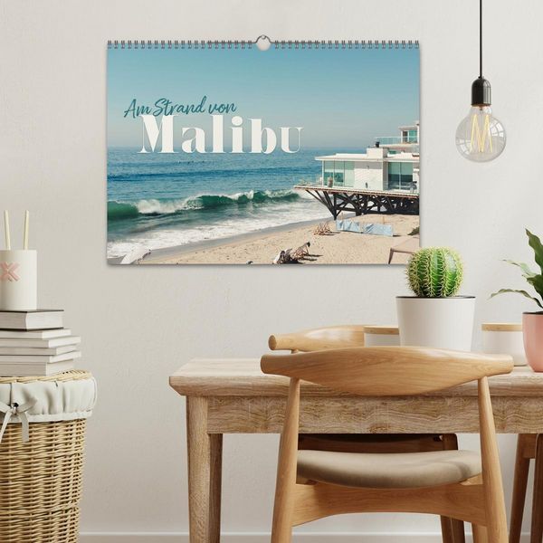 Produktbild: Am Strand von Malibu (Wandkalender 2026 DIN A3 quer), CALVENDO Monatskalender