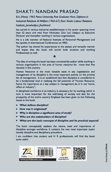 Produktbild: A Handbook on Discipline & Disciplinary Procedure