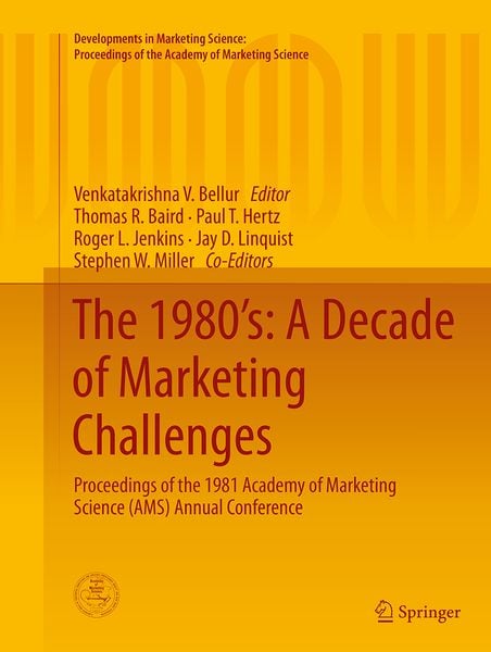 Produktbild: The 1980&rsquo;s: A Decade of Marketing Challenges