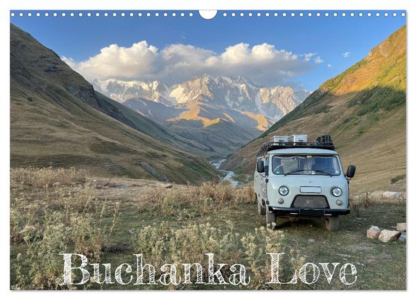 UAZ 452 Buchanka Love (Wandkalender 2025 DIN A3 quer), CALVENDO Monatskalender