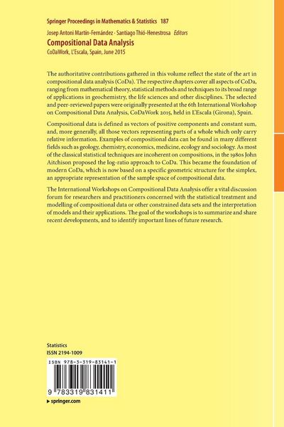 Produktbild: Compositional Data Analysis