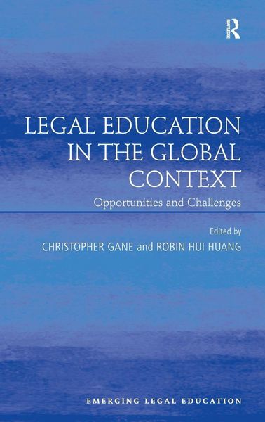 Produktbild: Legal Education in the Global Context
