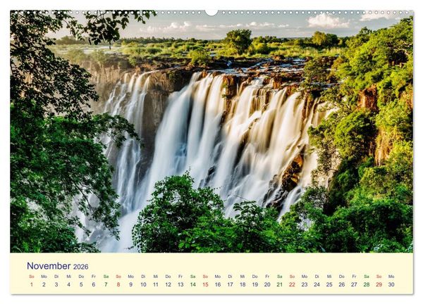 Produktbild: Faszination Afrikanischer Landschaften (Wandkalender 2026 DIN A2 quer), CALVENDO Monatskalender
