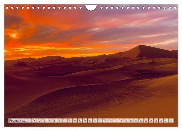 Produktbild: Marocco&rsquo;s Silent Desert (Wall Calendar 2027 DIN A4 landscape), CALVENDO 12 Month Wall Calendar