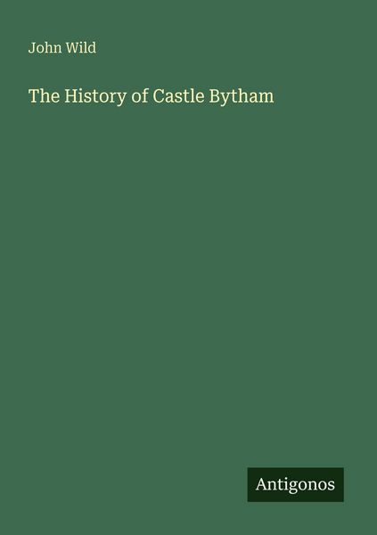 Produktbild: The History of Castle Bytham