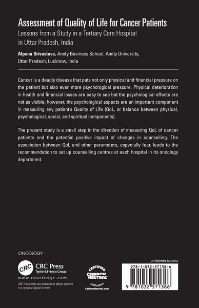 Produktbild: Assessment of Quality of Life for Cancer Patients