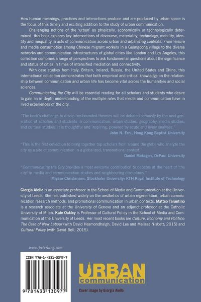 Produktbild: Communicating the City