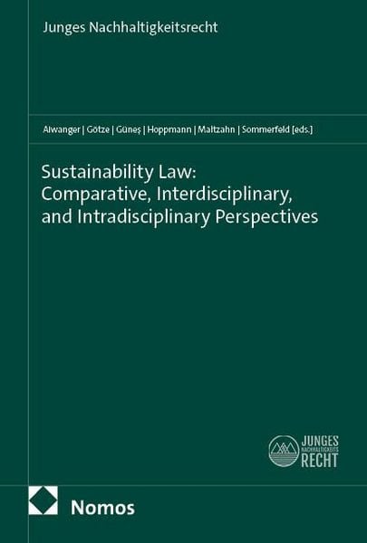 Produktbild: Sustainability Law: Comparative, Interdisciplinary, and Intradisciplinary Perspectives