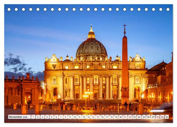 Produktbild: Traumhaftes Italien (Tischkalender 2026 DIN A5 quer), CALVENDO Monatskalender
