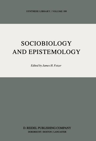 Produktbild: Sociobiology and Epistemology