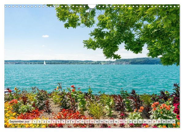 Produktbild: Traumhafter Bodensee (Wandkalender 2026 DIN A3 quer), CALVENDO Monatskalender