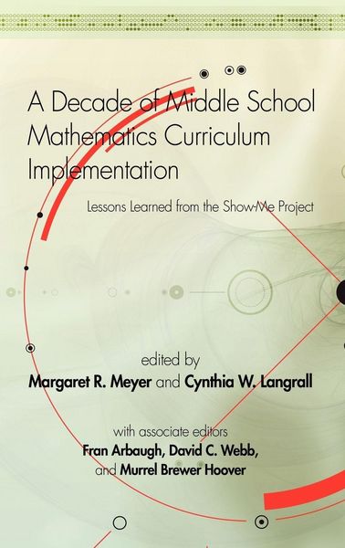 Produktbild: A Decade of Middle School Mathematics Curriculum Implementation