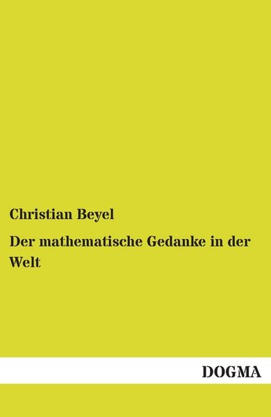 Produktbild: Der mathematische Gedanke in der Welt