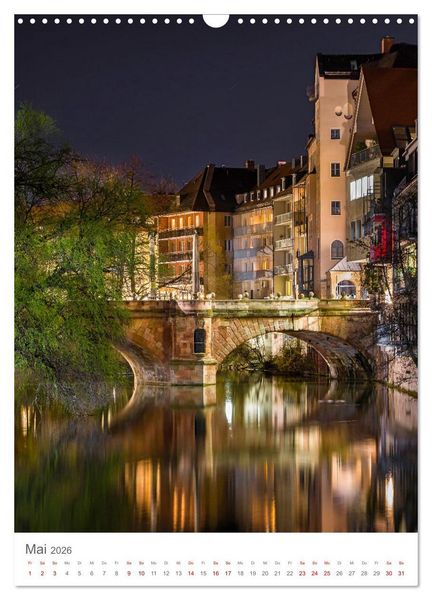 Produktbild: N&uuml;rnberg (Wandkalender 2026 DIN A3 hoch), CALVENDO Monatskalender
