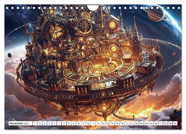 Produktbild: Wimmelnde Wunderwelten (Wandkalender 2027 DIN A4 quer), CALVENDO Monatskalender