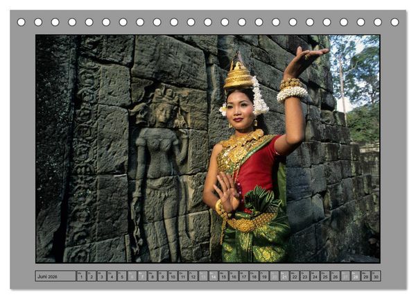 Produktbild: S&Uuml;DOSTASIEN Im Reich des Buddha (Tischkalender 2026 DIN A5 quer), CALVENDO Monatskalender