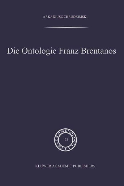 Produktbild: Die Ontologie Franz Brentanos