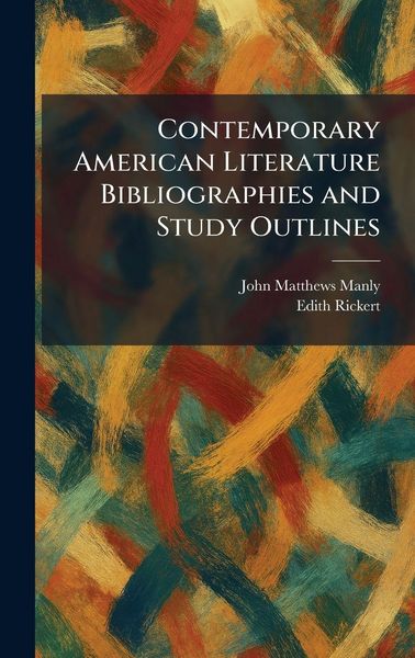 Produktbild: Contemporary American Literature Bibliographies and Study Outlines