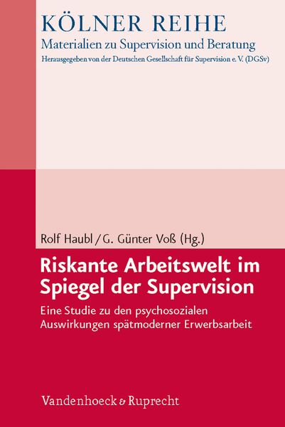 Produktbild: Riskante Arbeitswelt im Spiegel der Supervision